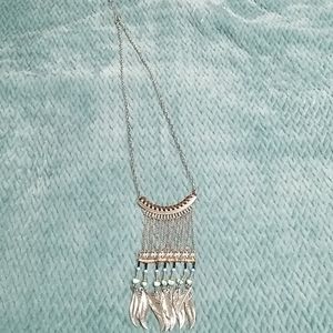 Feather necklace